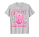 9th Birthday Shirt for Girls Coquette Bow Nine 9 Year Old T-Shirt