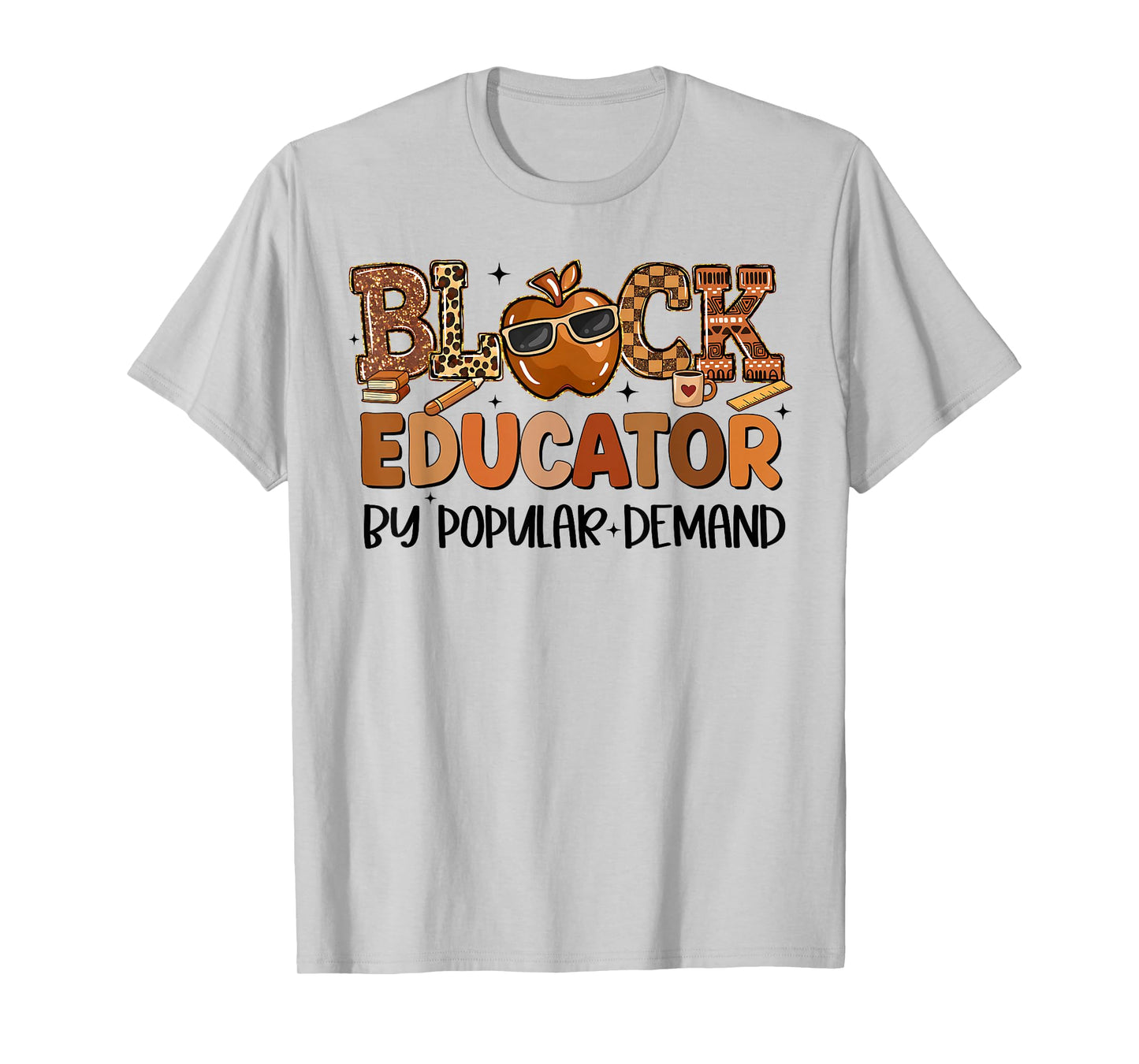 Black History Month Black Educator African American Teacher T-Shirt
