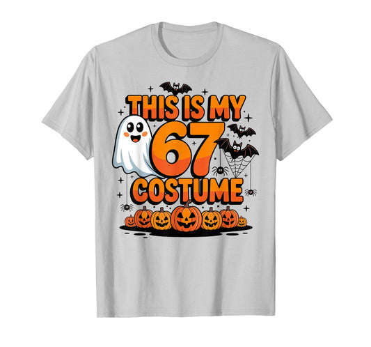 This is My Halloween 67 Costume Funny Brainrot Meme Teens T-Shirt