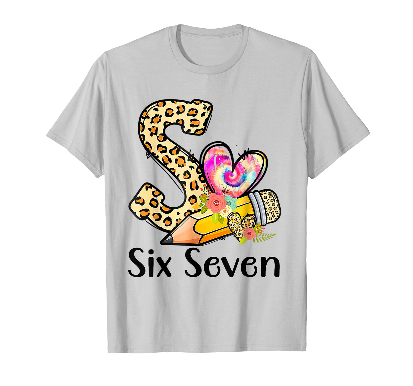 67 Shirt for Teachers 6 7 Meme Women Teacher Six Seven T-Shirt