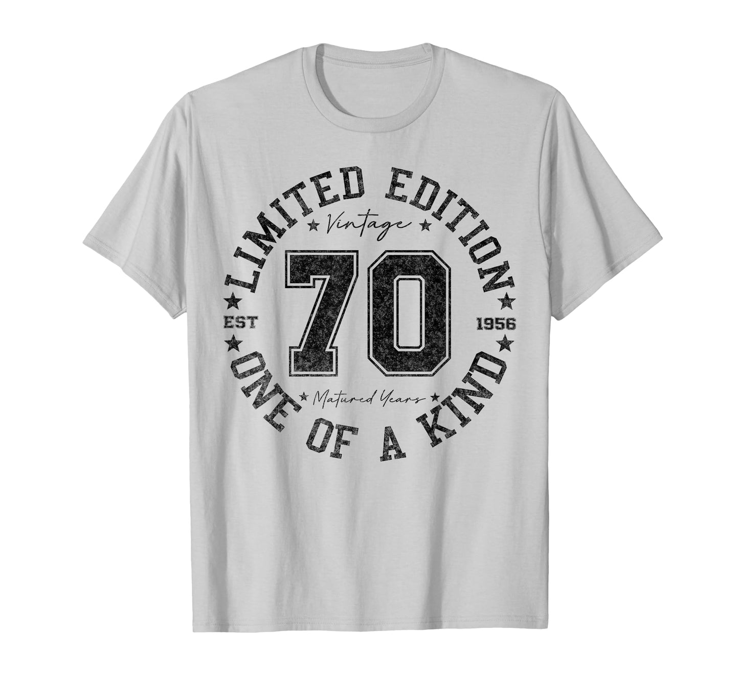 70 Year Old Gifts Vintage 1956 Limited Edition 70th Birthday T-Shirt