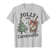 Funny Jolly and Caffeinated Christmas Tree Coffee Holiday T-Shirt