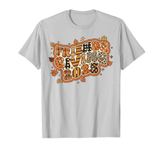 Friendsgiving 2025 Squad Group Matching Thanksgiving T-Shirt
