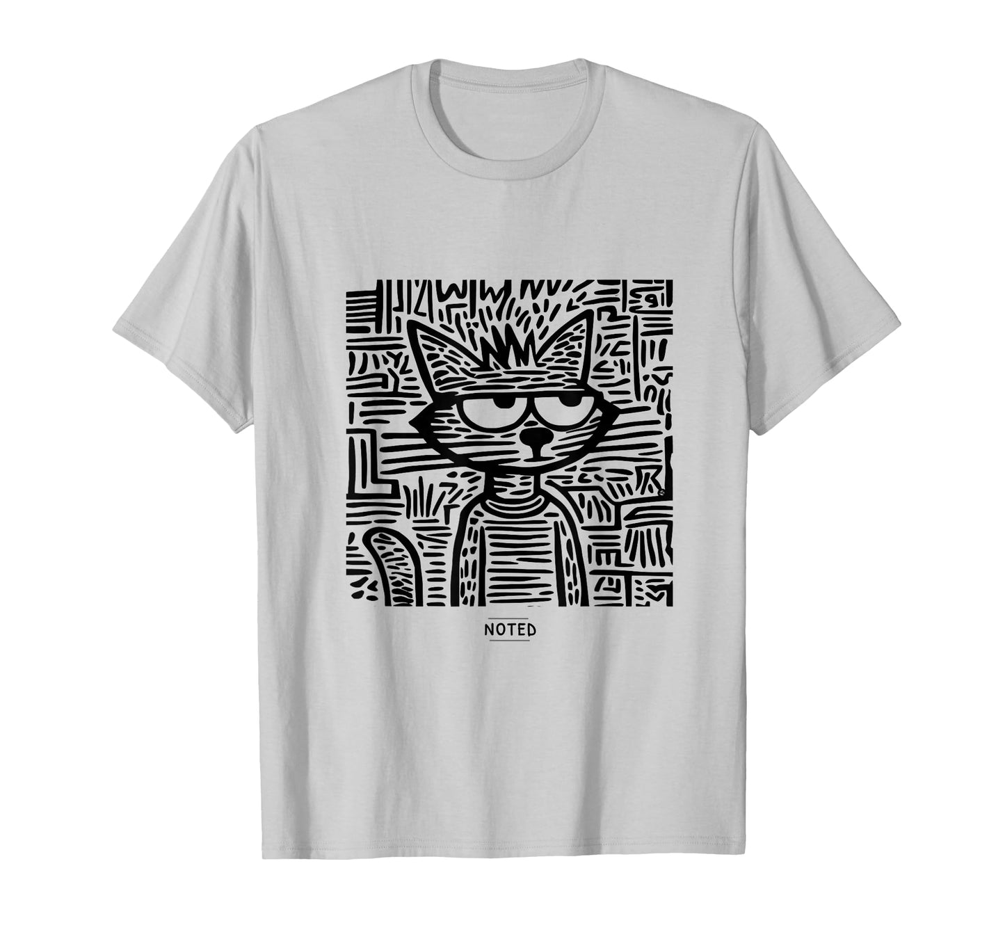 Noted Cat Meme Dry Humor Introvert T-Shirt