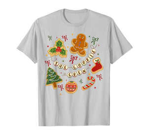 Christmas Cookie Baking Crew for Women Basker Seniors Xmas T-Shirt