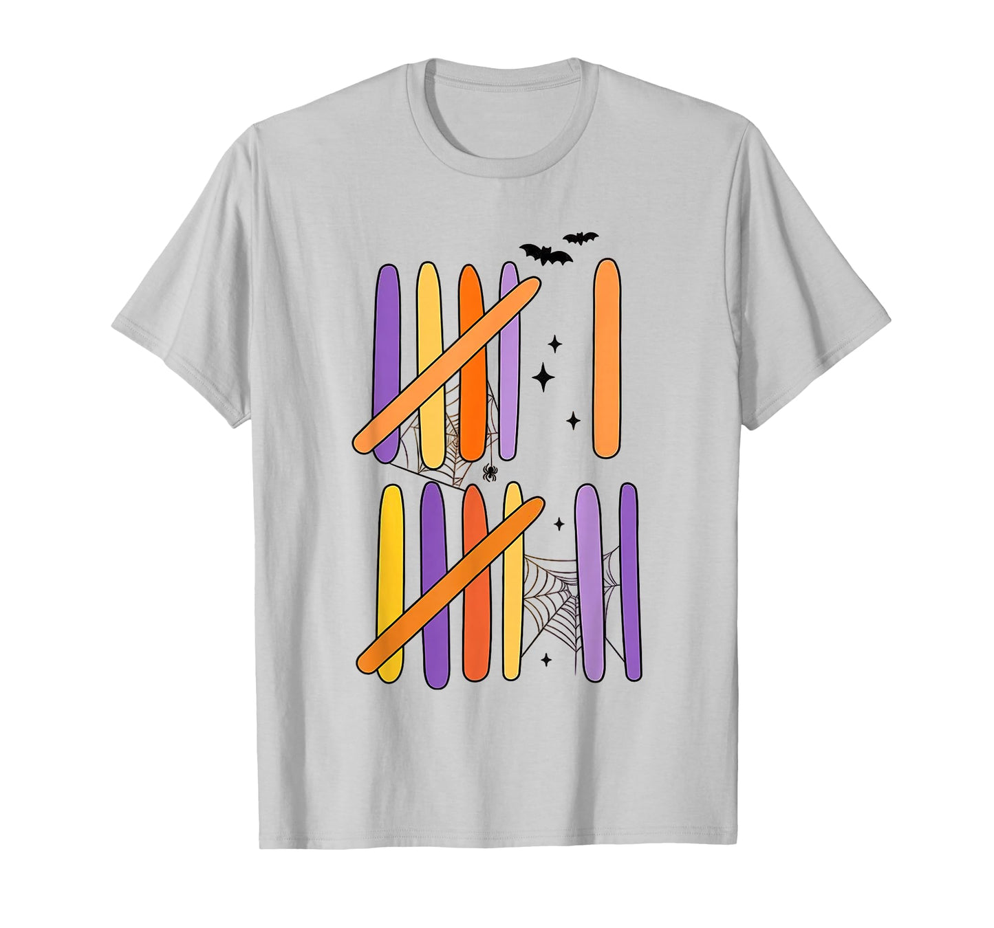 Six Seven 6 7 Meme Tally Marks Counting Halloween Costume T-Shirt