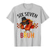 Six Seven Bruh Dabbing Turkey Thanksgiving 67 Meme Six Seven T-Shirt