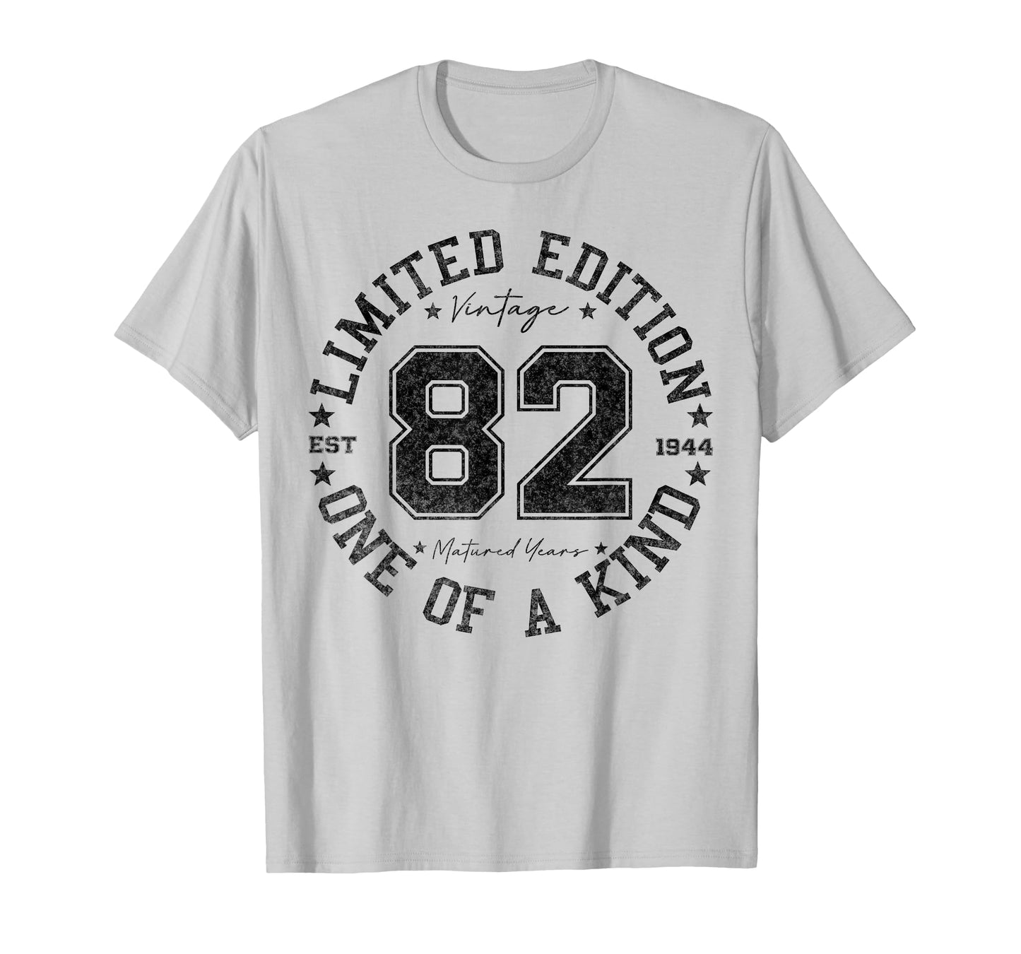 82 Year Old Gifts Vintage 1944 Limited Edition 82nd Birthday T-Shirt
