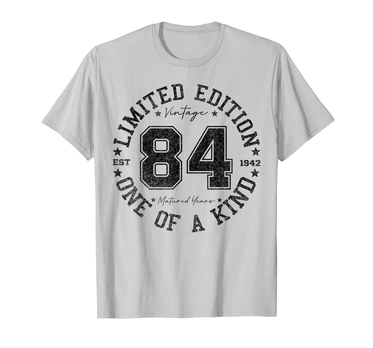 84 Year Old Gifts Vintage 1942 Limited Edition 84th Birthday T-Shirt
