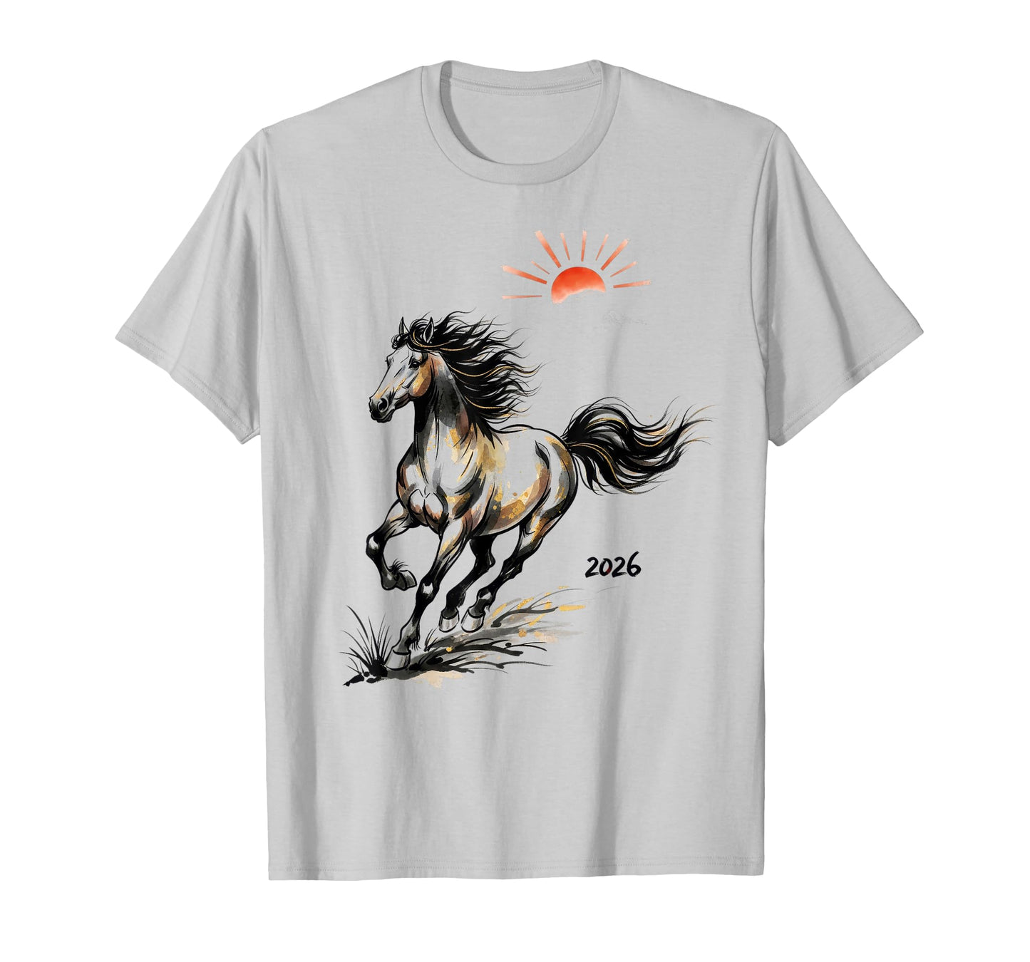2026 Year of The Horse Chinese Lunar Zodiac Shirt T-Shirt