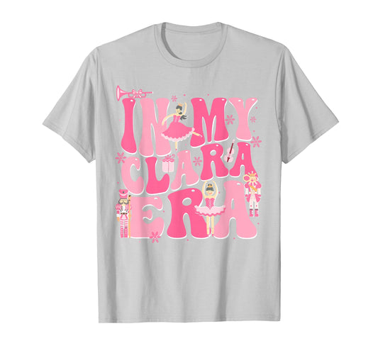 Coquette in My Clara Era Christmas Nutcracker Merry Xmas Kid T-Shirt