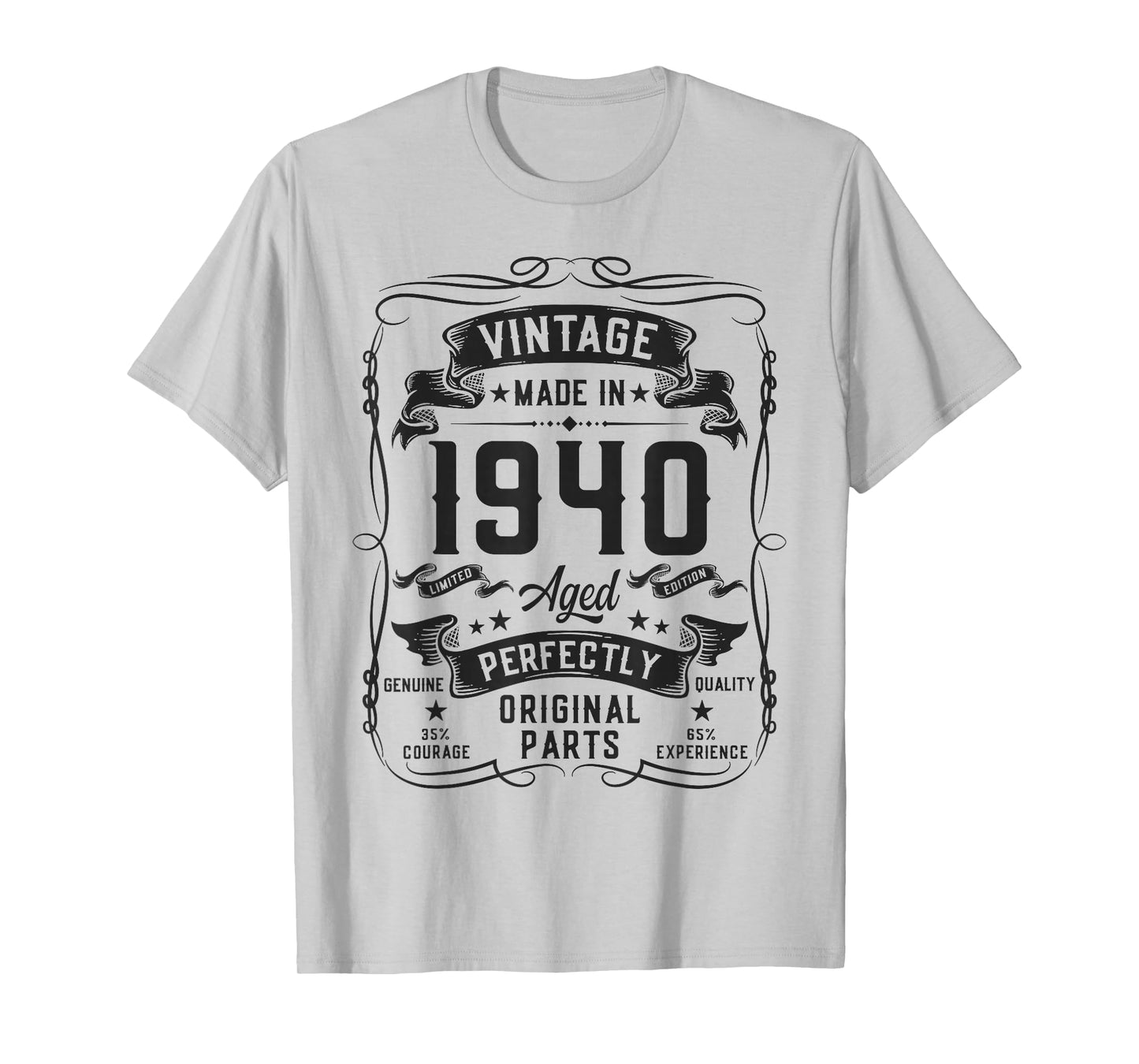 Vintage 1940 86yr 86th Birthday Gifts for Men 86 Years Old T-Shirt