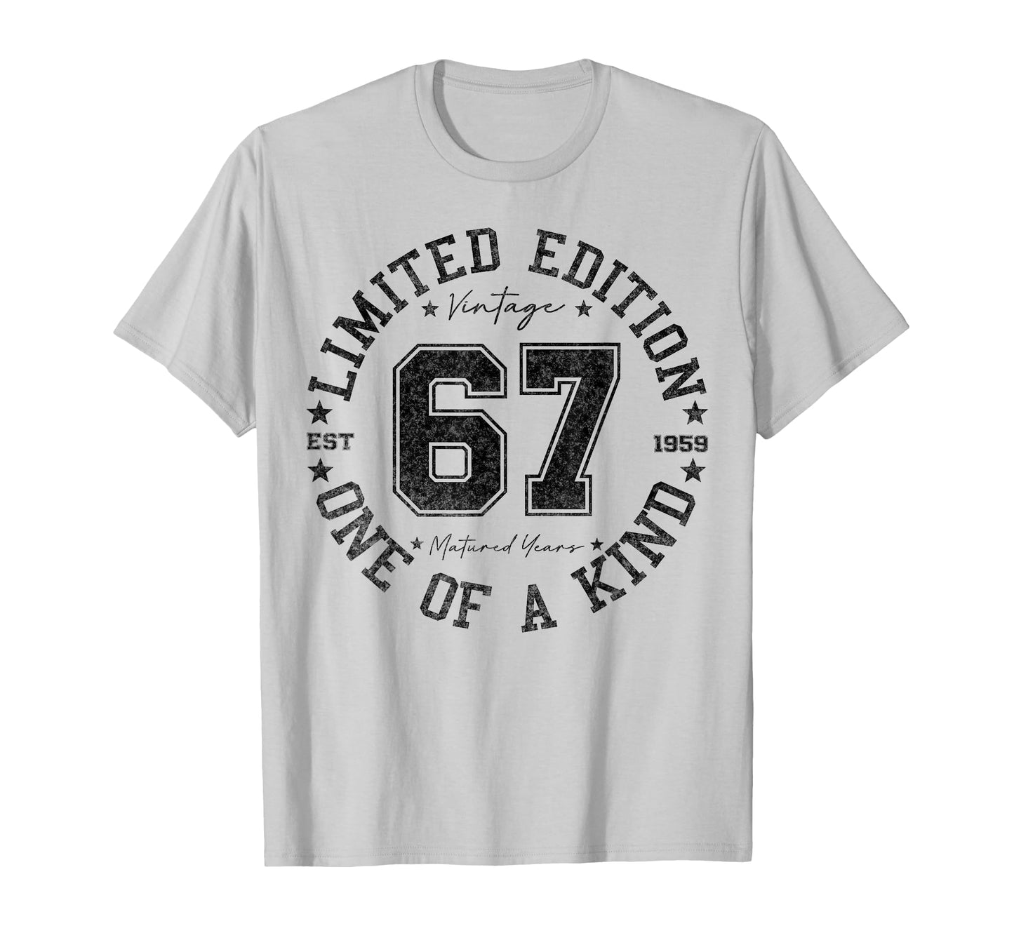 67 Year Old Gifts Vintage 1959 Limited Edition 67th Birthday T-Shirt