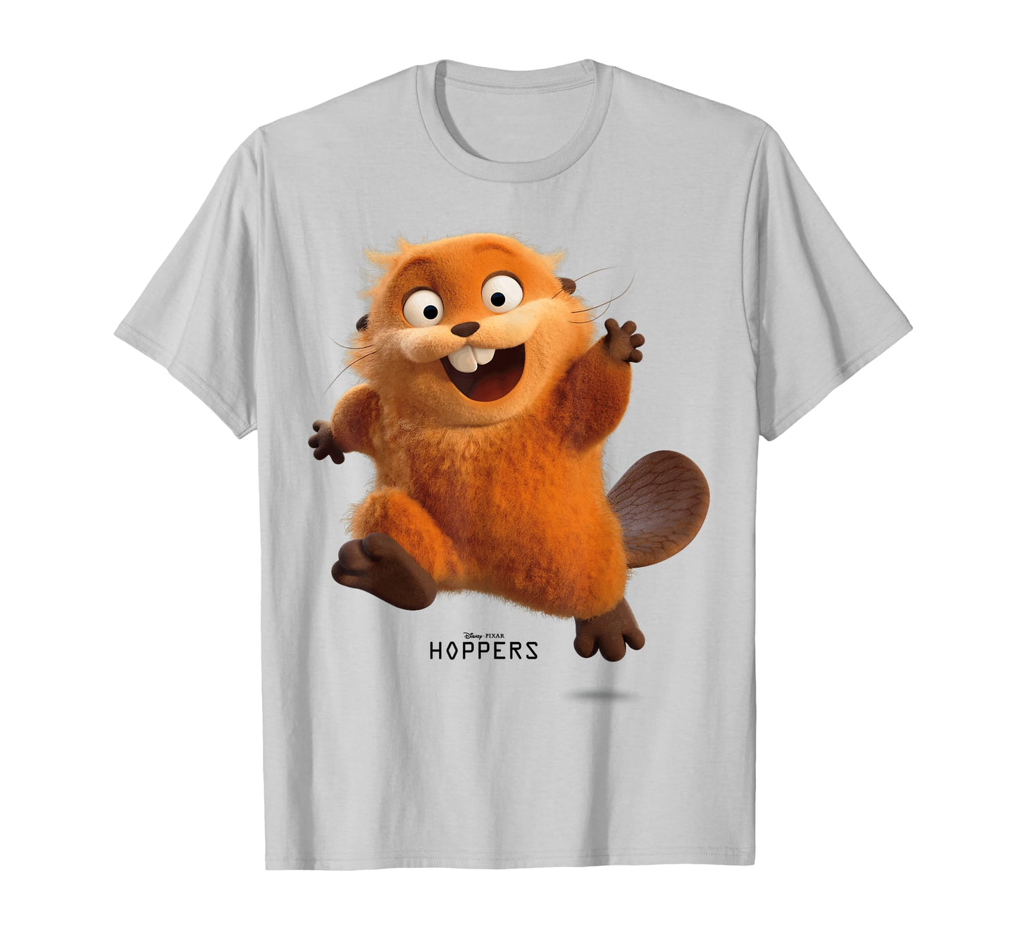 Disney Pixar Hoppers Beaver Mable Running Happy to Say Hello T-Shirt