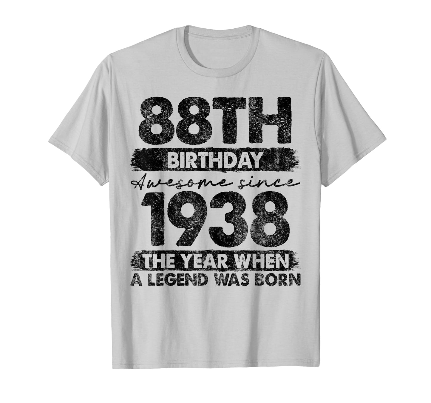 88 Year Old Gifts Vintage 1938 Limited Edition 88th Birthday T-Shirt