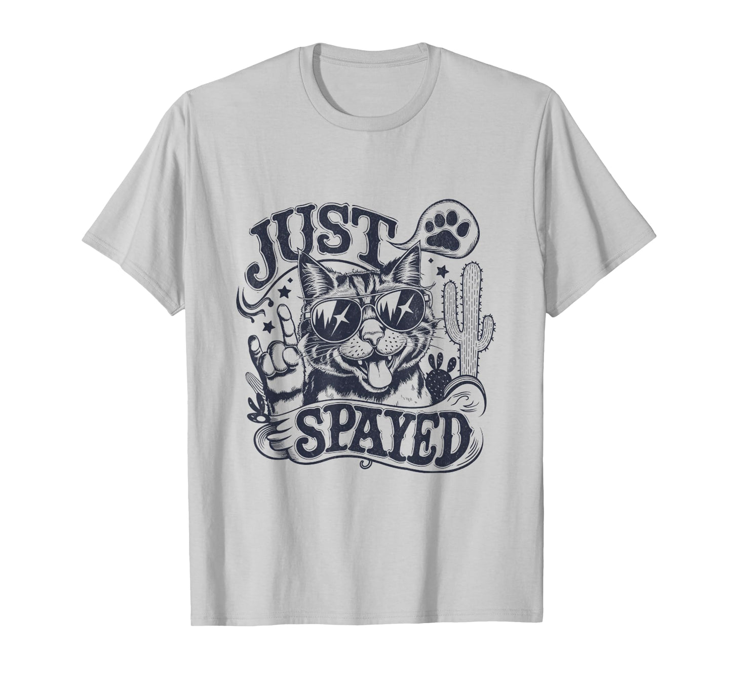 Just Spayed - Hysterectomy Cat T-Shirt