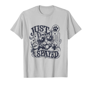 Just Spayed - Hysterectomy Cat T-Shirt