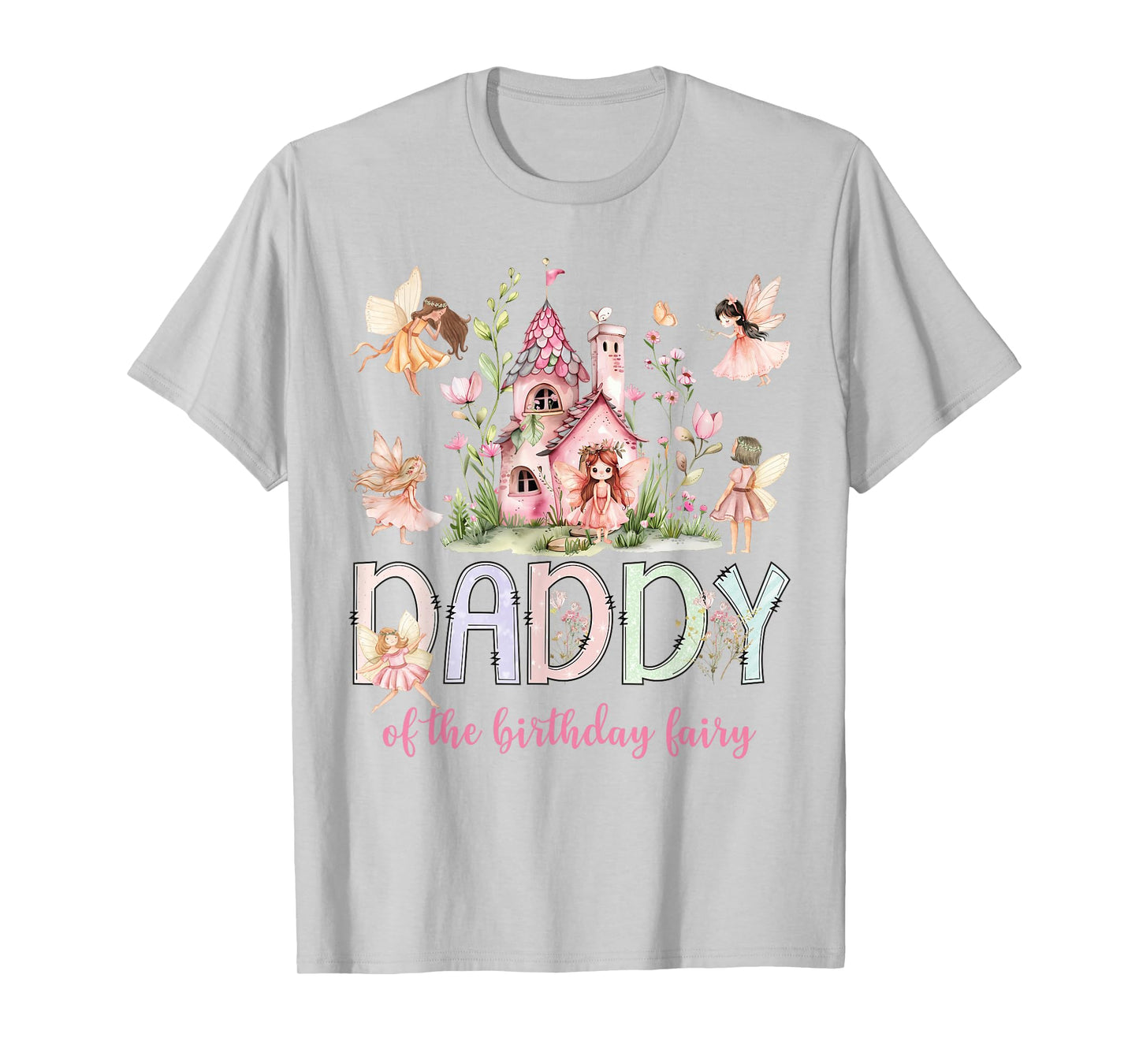 Daddy of The Birthday Fairy Magical Girl Matching T-Shirt