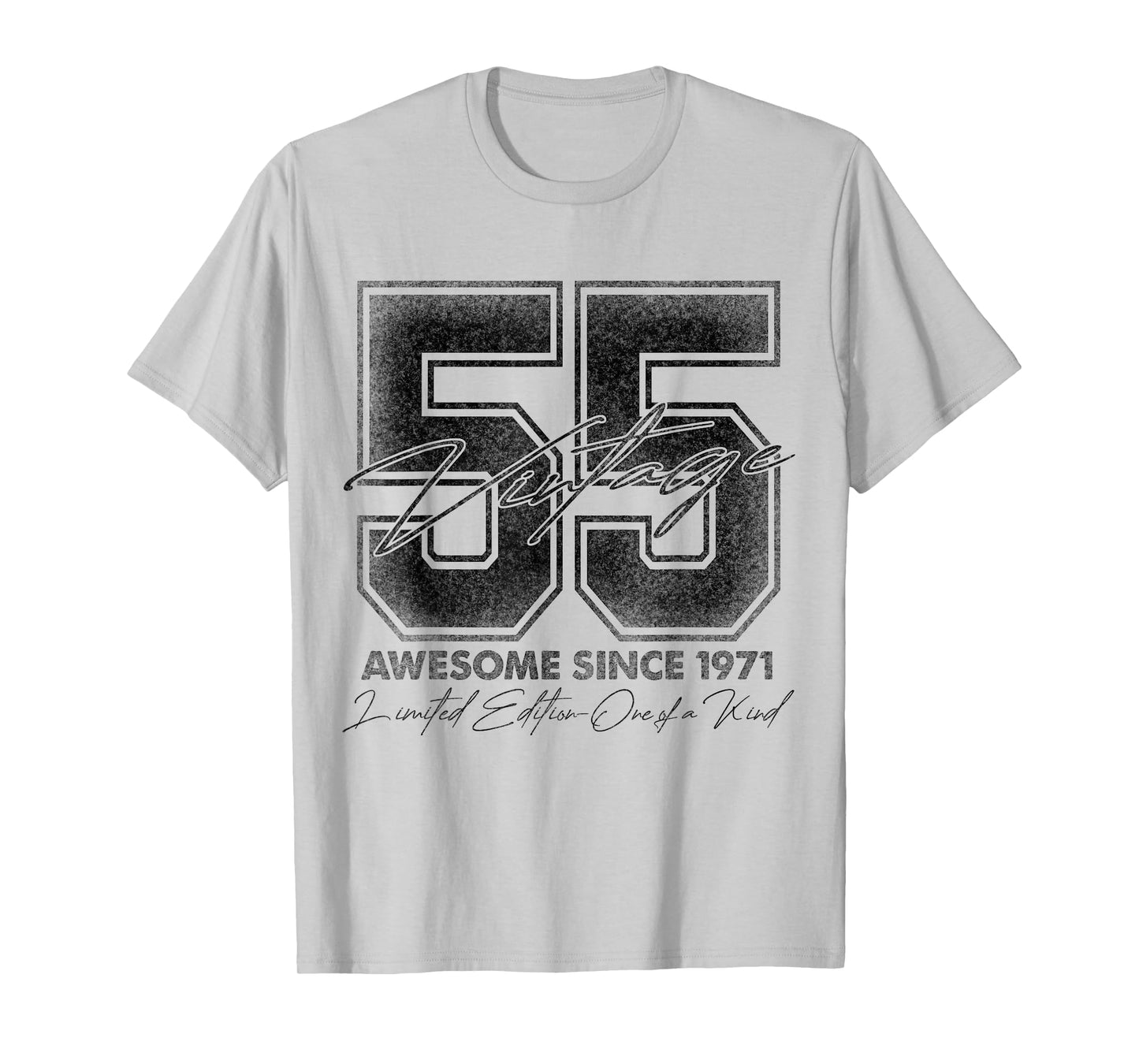 55 Year Old Gifts Vintage 1971 Limited Edition 55th Birthday T-Shirt
