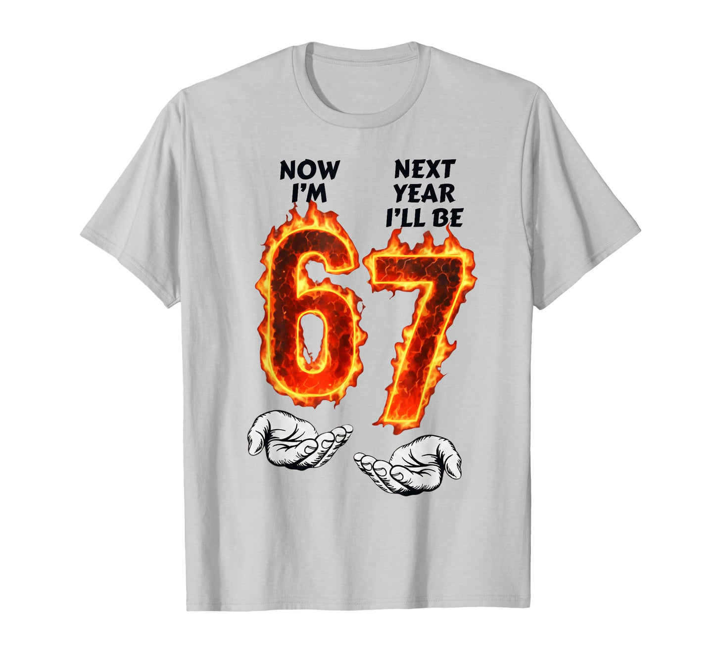 6th Birthday Boys Girls 6 7 Now I'm 6 Next Year I'll be 7 T-Shirt