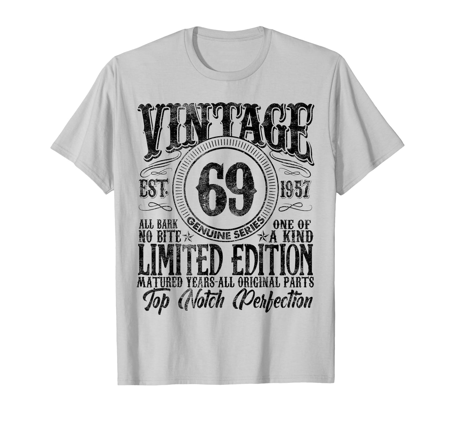 69 Year Old Gifts Vintage 1957 Limited Edition 69th Birthday T-Shirt