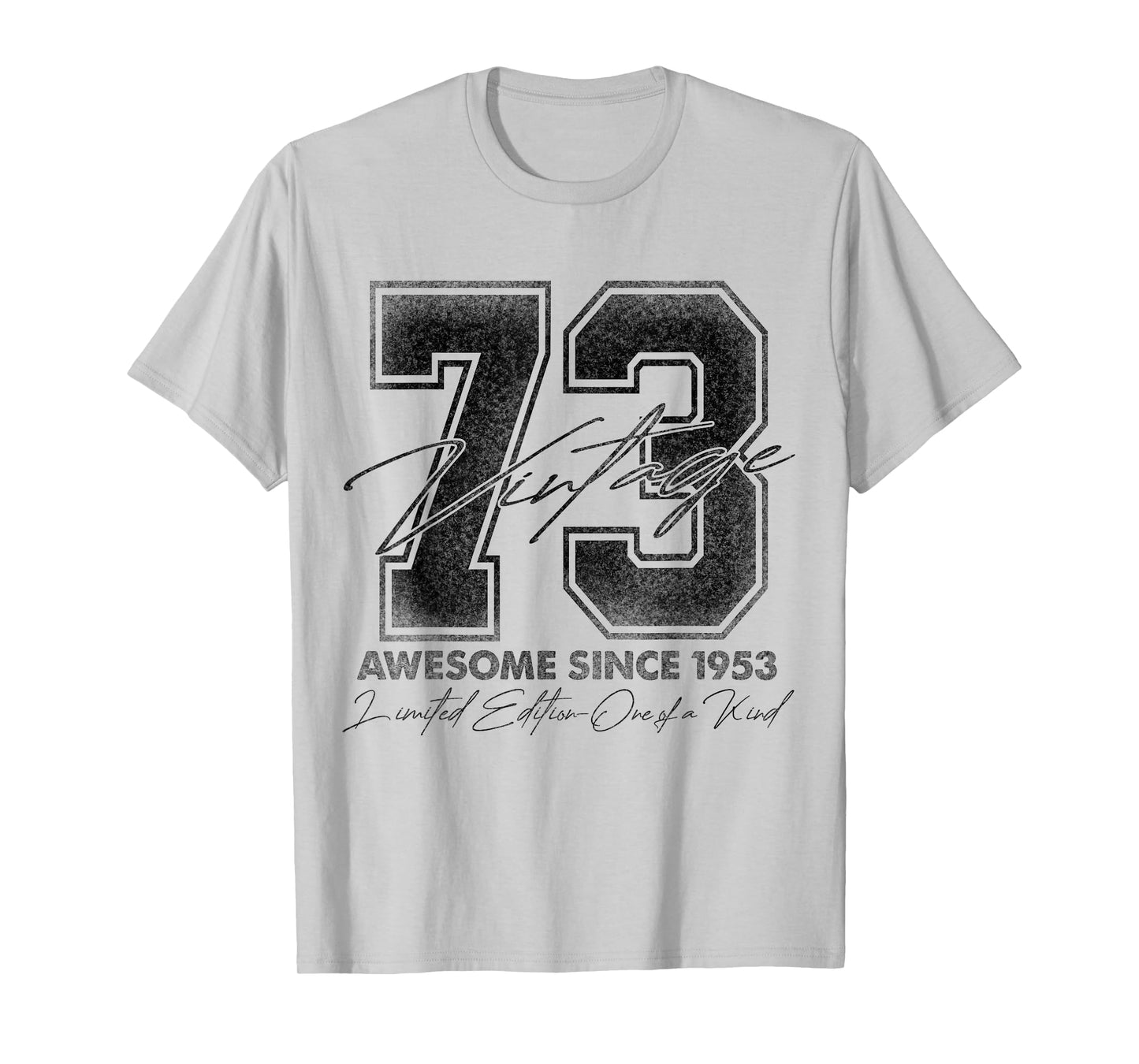 73 Year Old Gifts Vintage 1953 Limited Edition 73rd Birthday T-Shirt