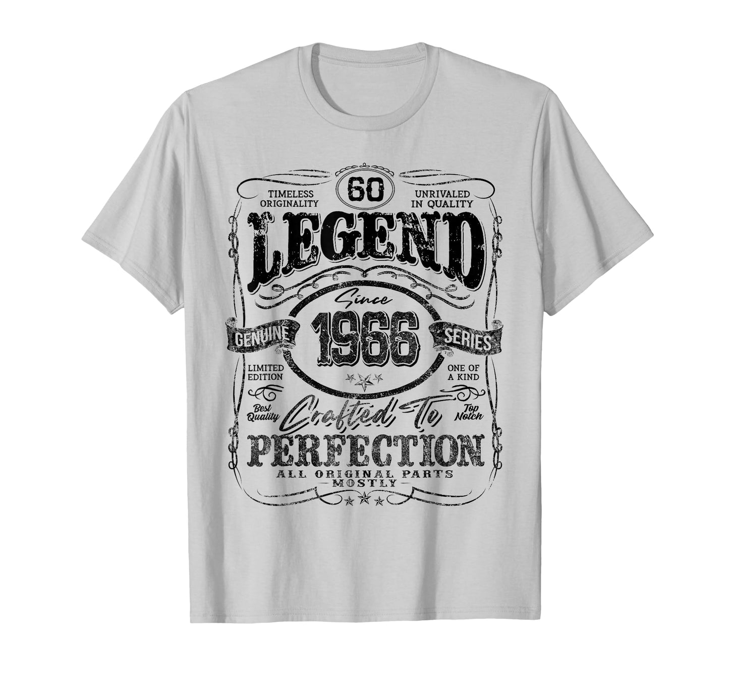 Vintage 1966 Limited Edition Shirt 60 Year Old 60th Birthday T-Shirt