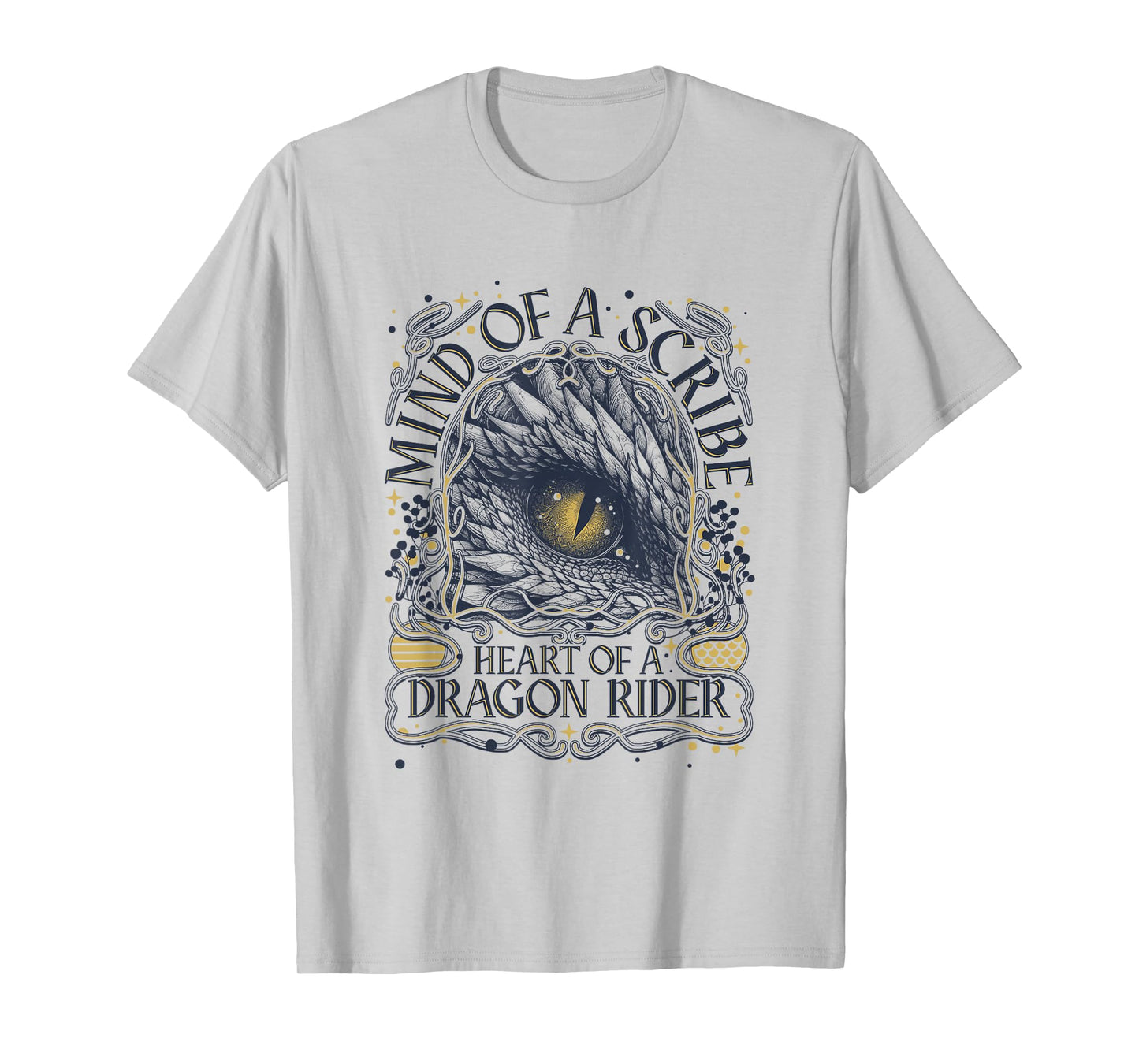 Fourth Wing Mind of A Scribe Heart Rider T-Shirt