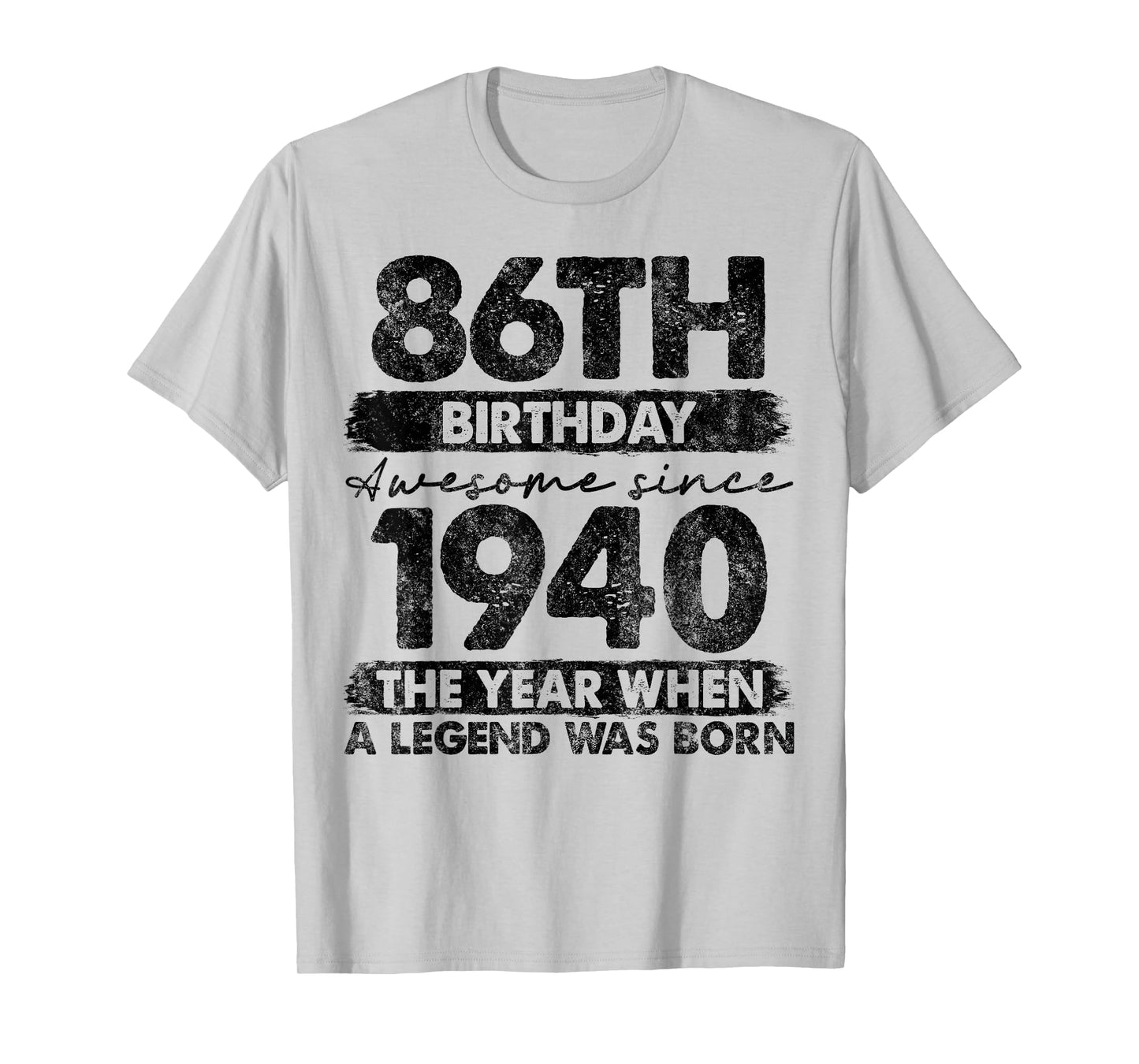 86 Year Old Gifts Vintage 1940 Limited Edition 86th Birthday T-Shirt