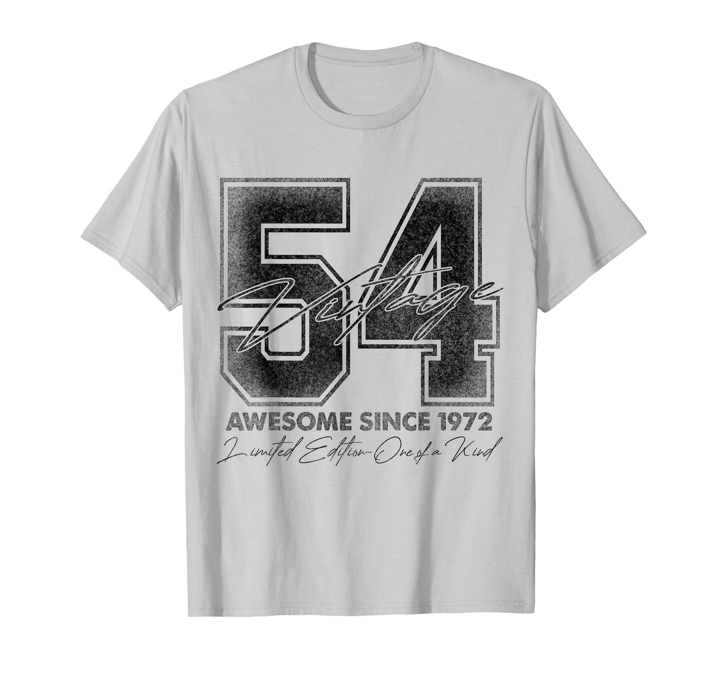 54 Year Old Gifts Vintage 1972 Limited Edition 54th Birthday T-Shirt