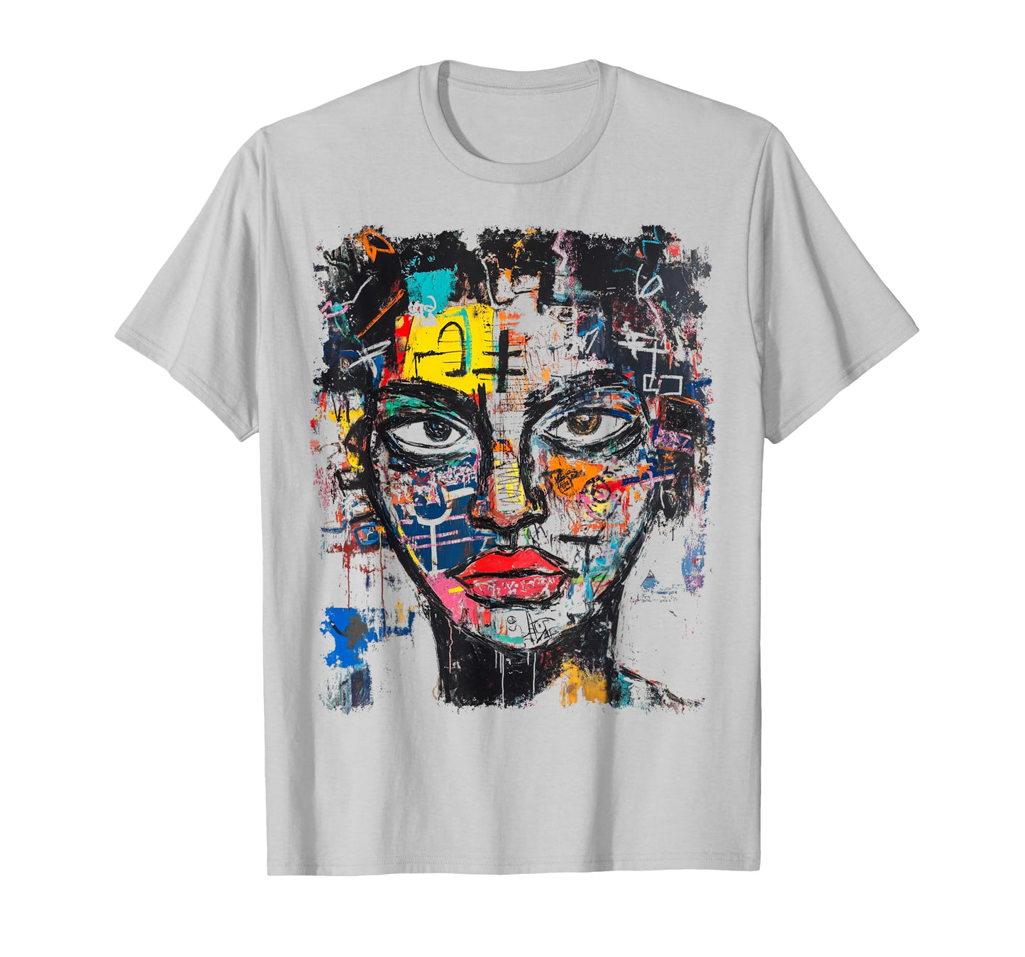 Designer Expressionism Abstract Art 80's T-Shirt