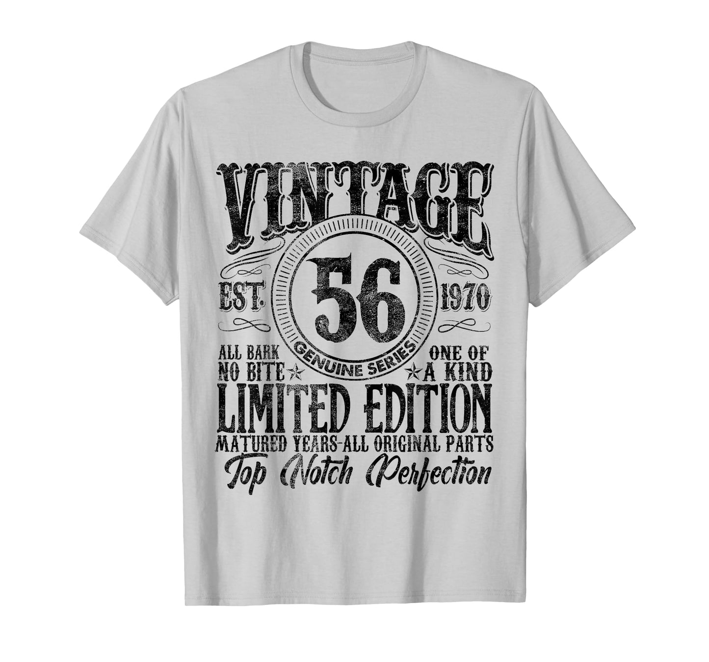 56 Year Old Gifts Vintage 1970 Limited Edition 56th Birthday T-Shirt