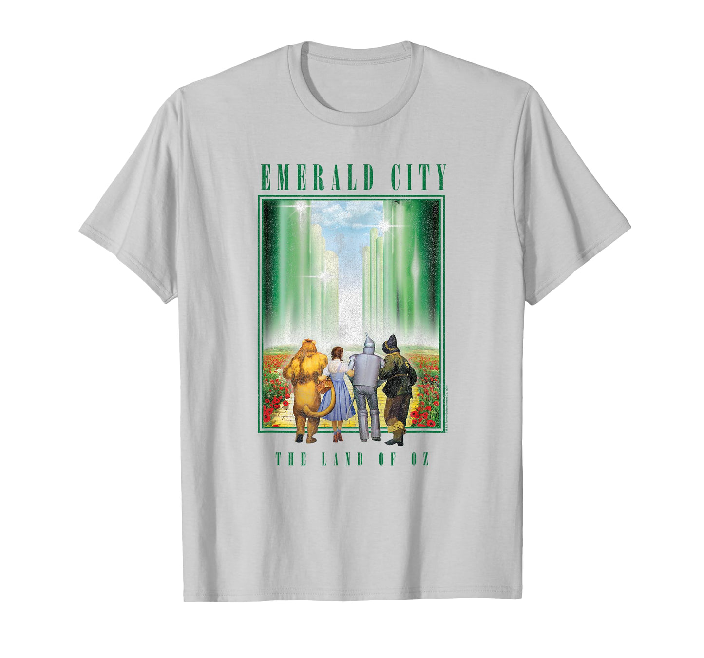 Wizard of Oz Travel to The Emerald City Vintage Movie T-Shirt