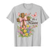 Christian- He is Risen Floral Cross Religious Easter T-Shirt