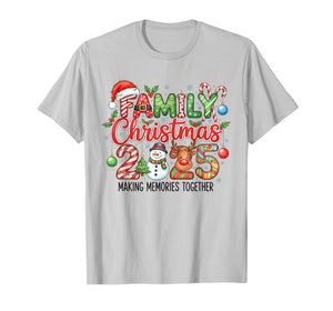 Family Christmas 2025 Making Memories Together Matching Xmas T-Shirt