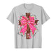 Valentine Cute Jesus Coquette Bow Bible Verse Christian T-Shirt