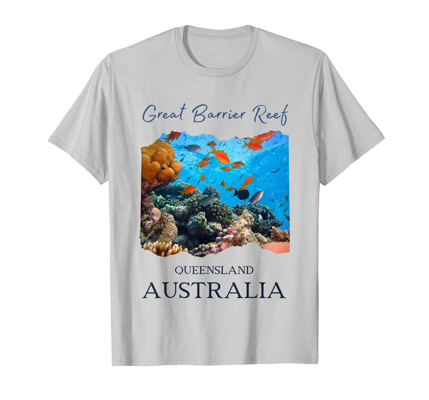 Great Barrier Reef Queensland Australia Souvenir Women Girls T-Shirt