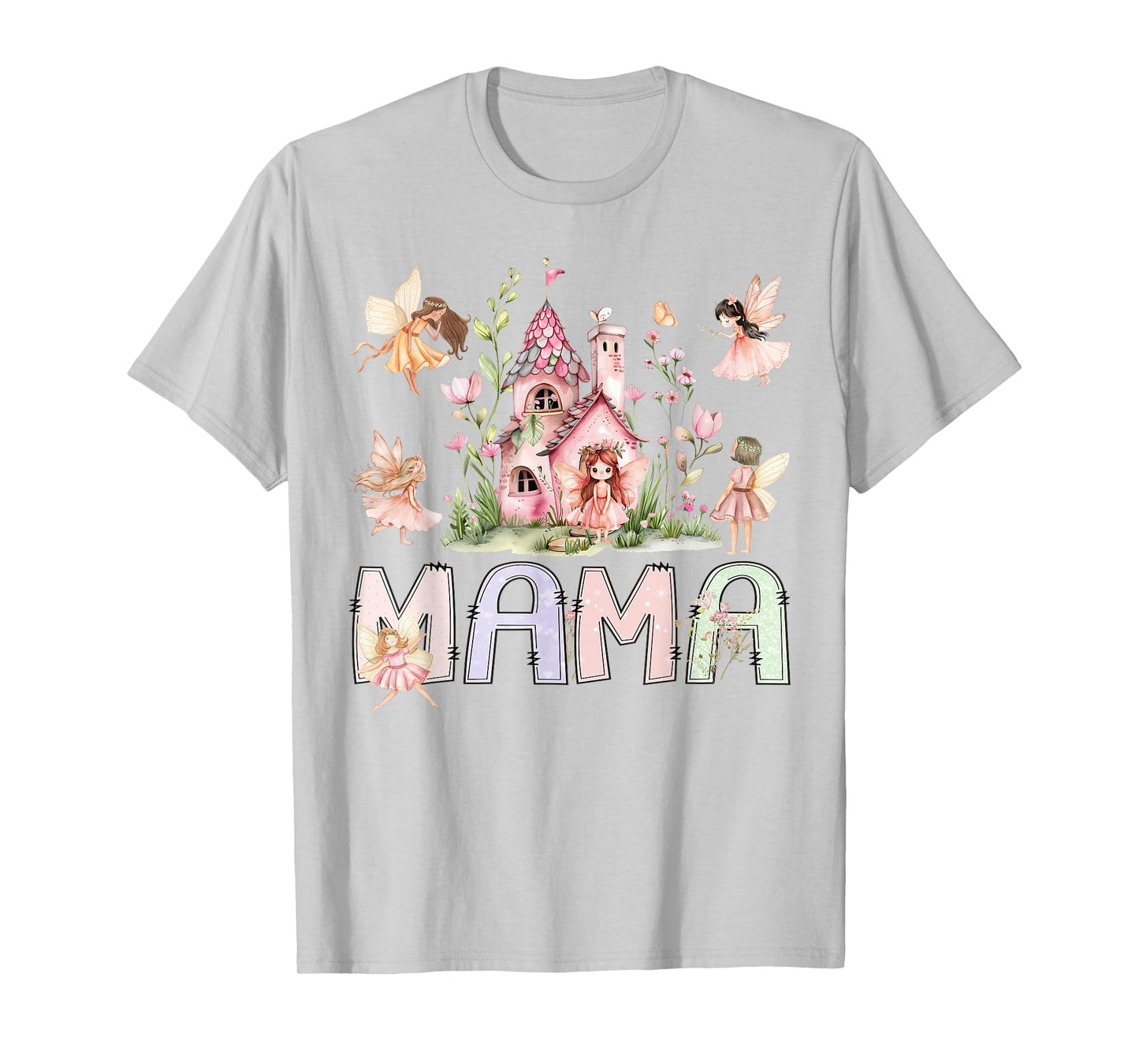 Fairy Mama Magical Fairytale Birthday Girl Family Matching T-Shirt