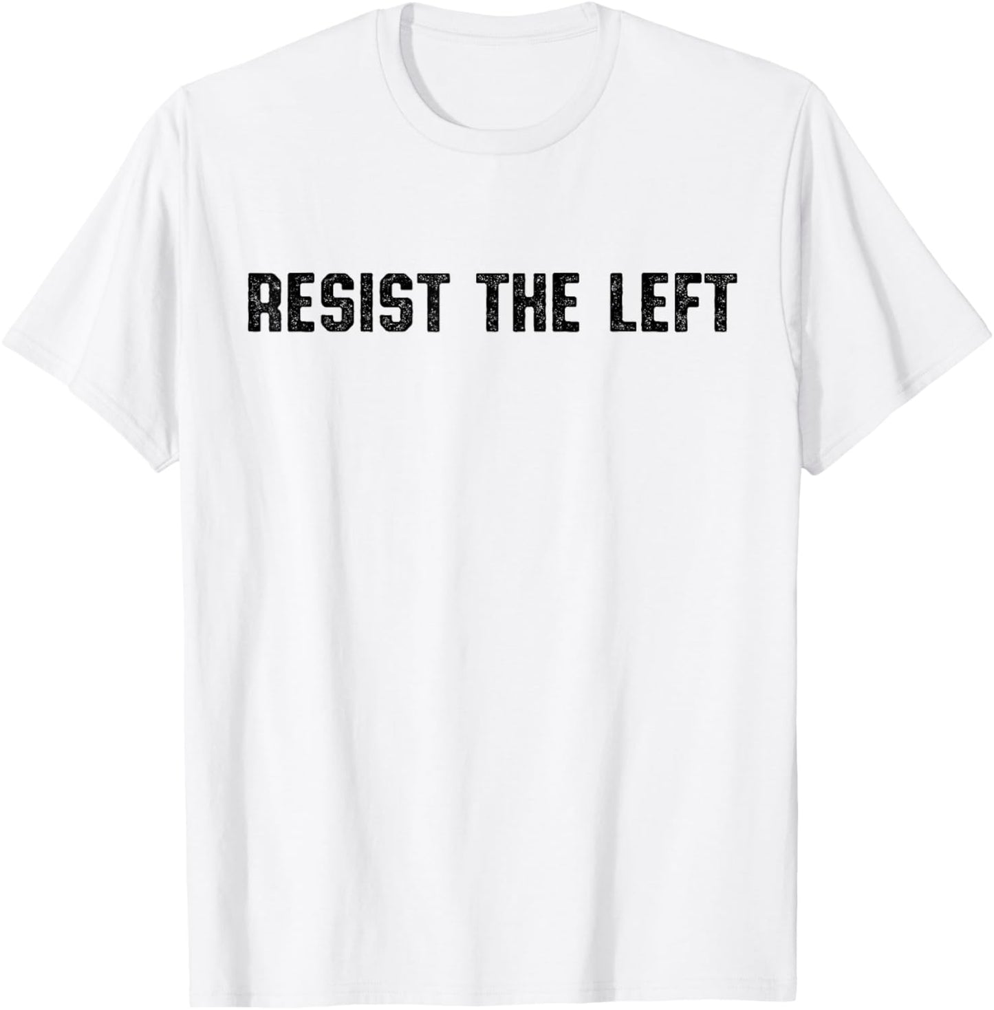 Simple Resist The Left Women T-Shirt - T-Shirt | White
