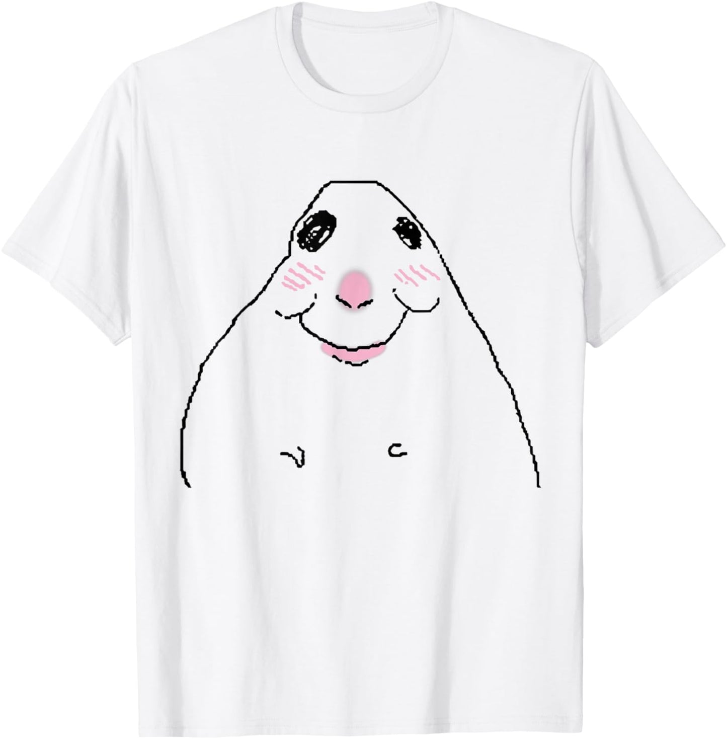 Hamster Meme T-Shirt - T-Shirt | White
