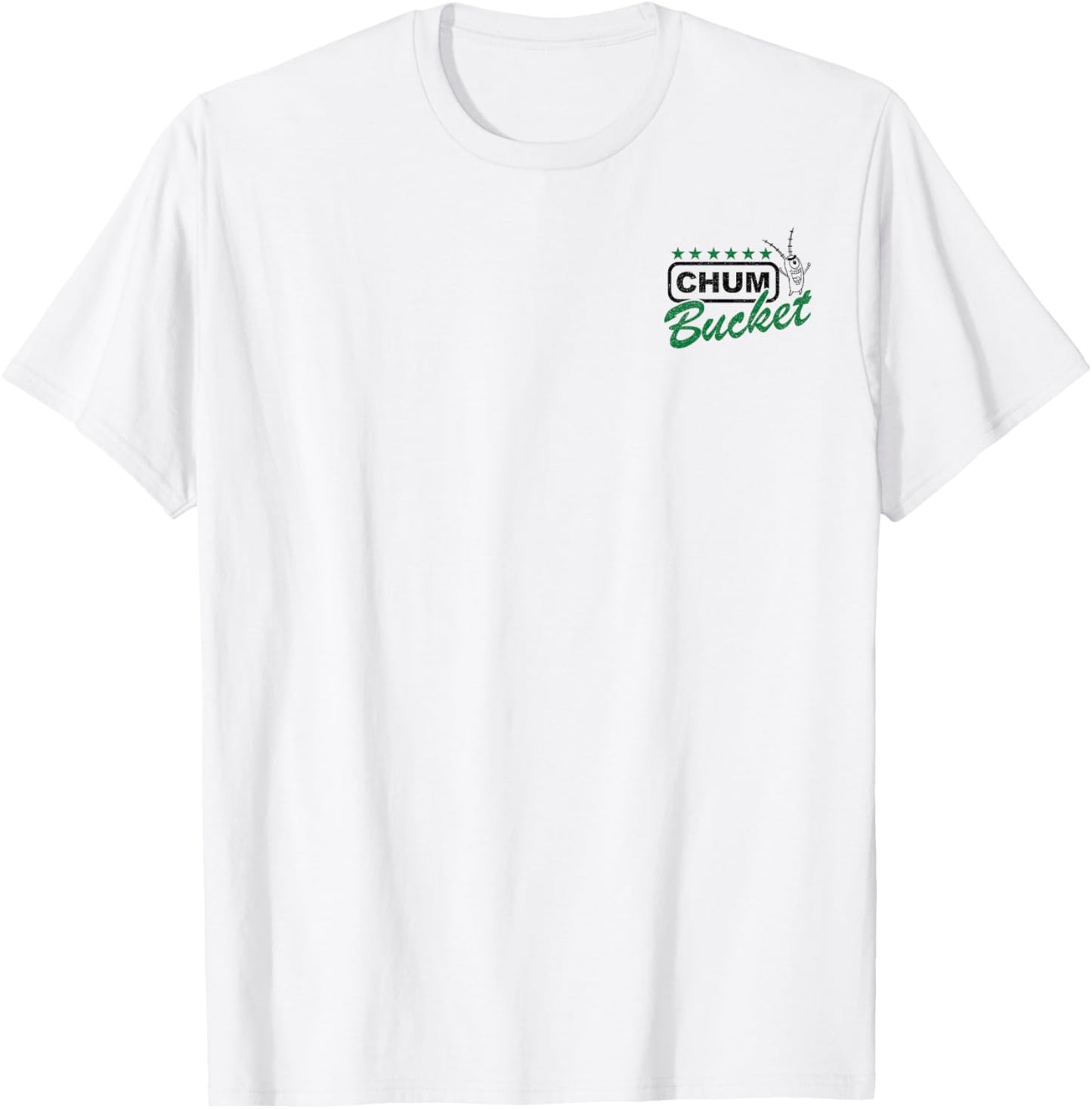 Spongebob Squarepants Chum Bucket Since 1999 Chum is Fun! T-Shirt - T-Shirt | White