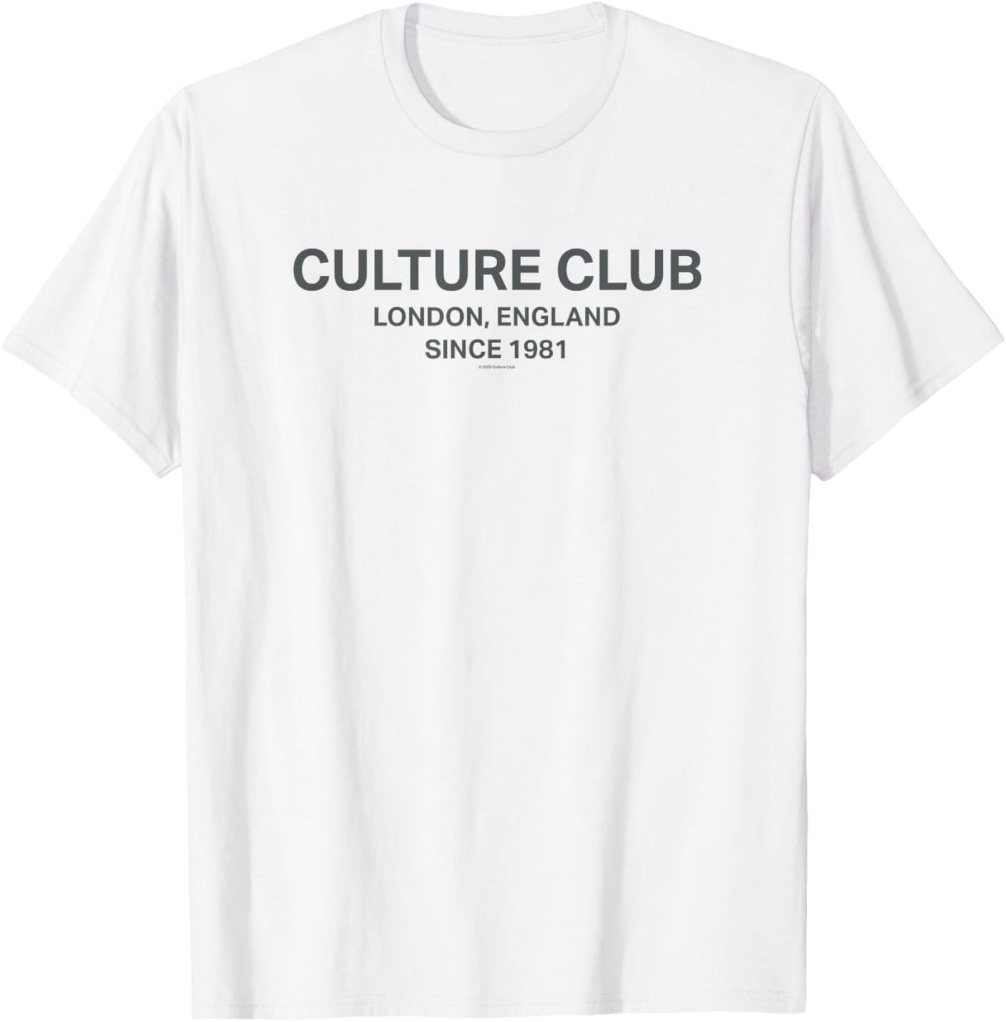 Culture Club Since 1981 White T-Shirt - T-Shirt | White