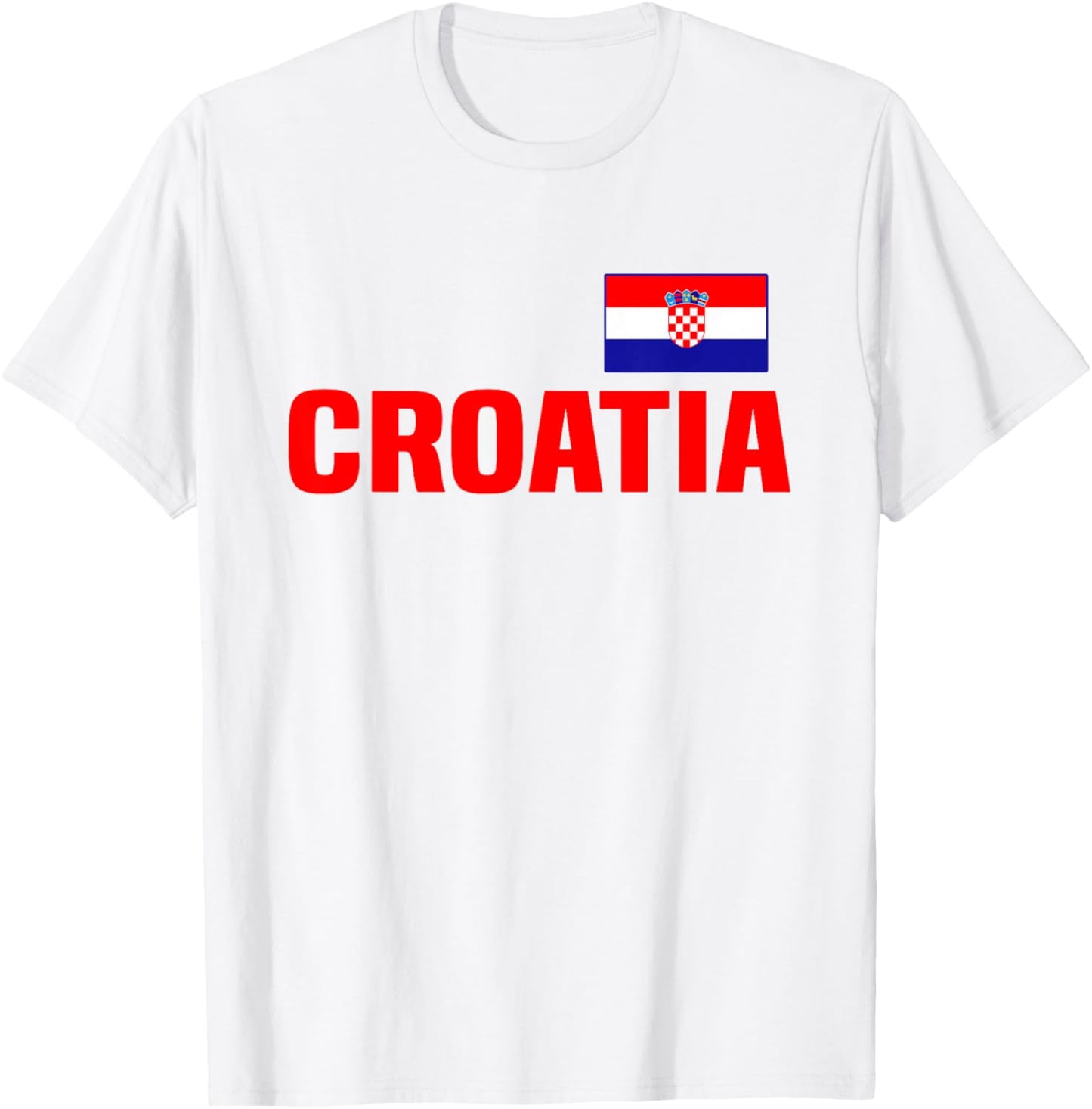 Croatia - Flag of Croatia - Classic T-Shirt - T-Shirt | White
