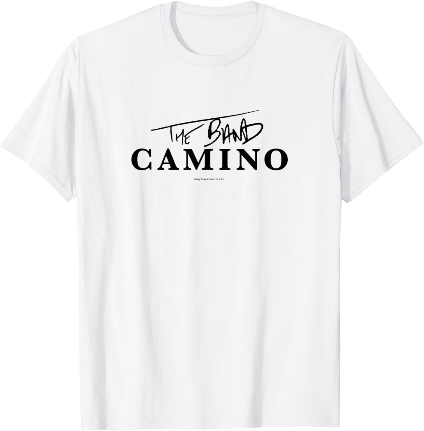 The Band Camino - Black Logo T-Shirt - T-Shirt | White