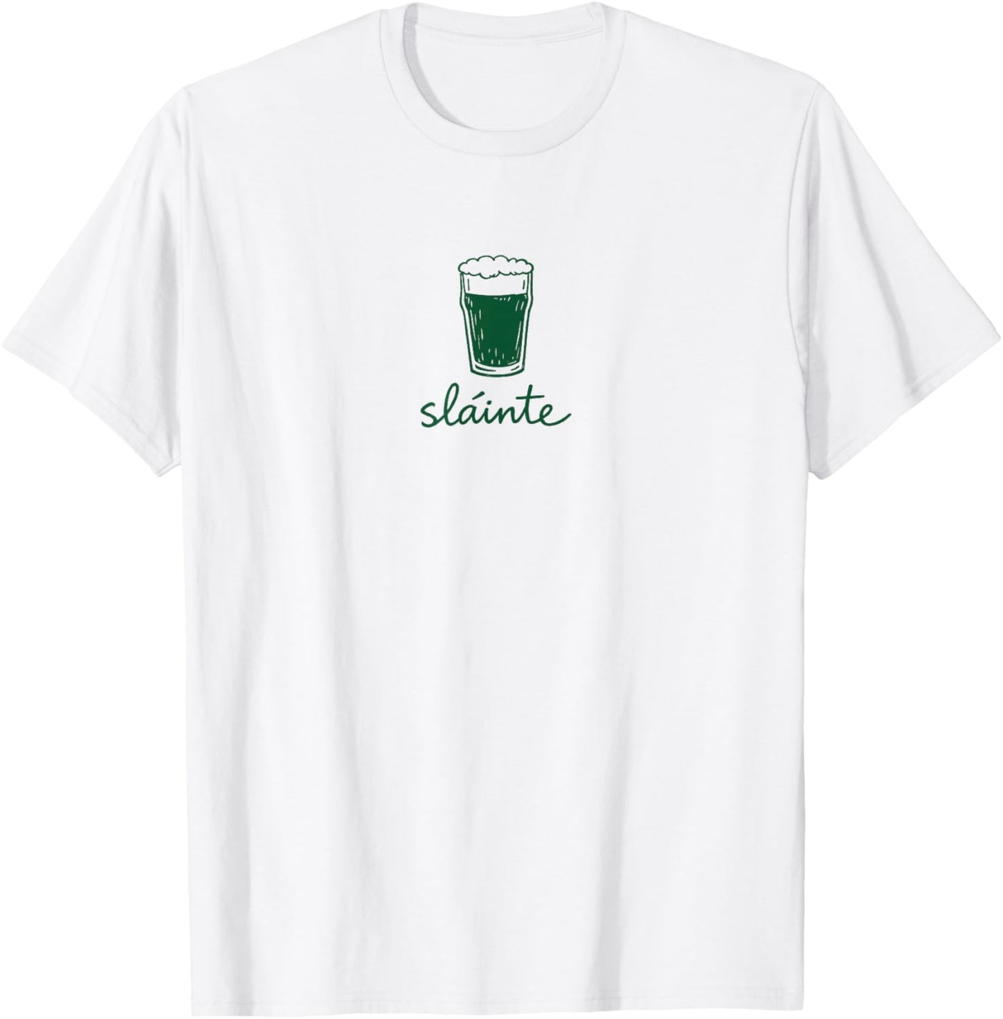 Slainte St Patricks Day Irish Beer Cheers Good Health Women T-Shirt - T-Shirt | White