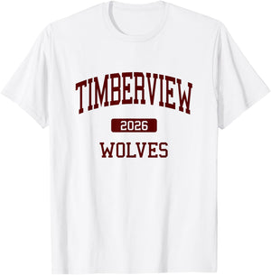 Timberview High School Class of 2026 Arlington TX T-Shirt - T-Shirt | White