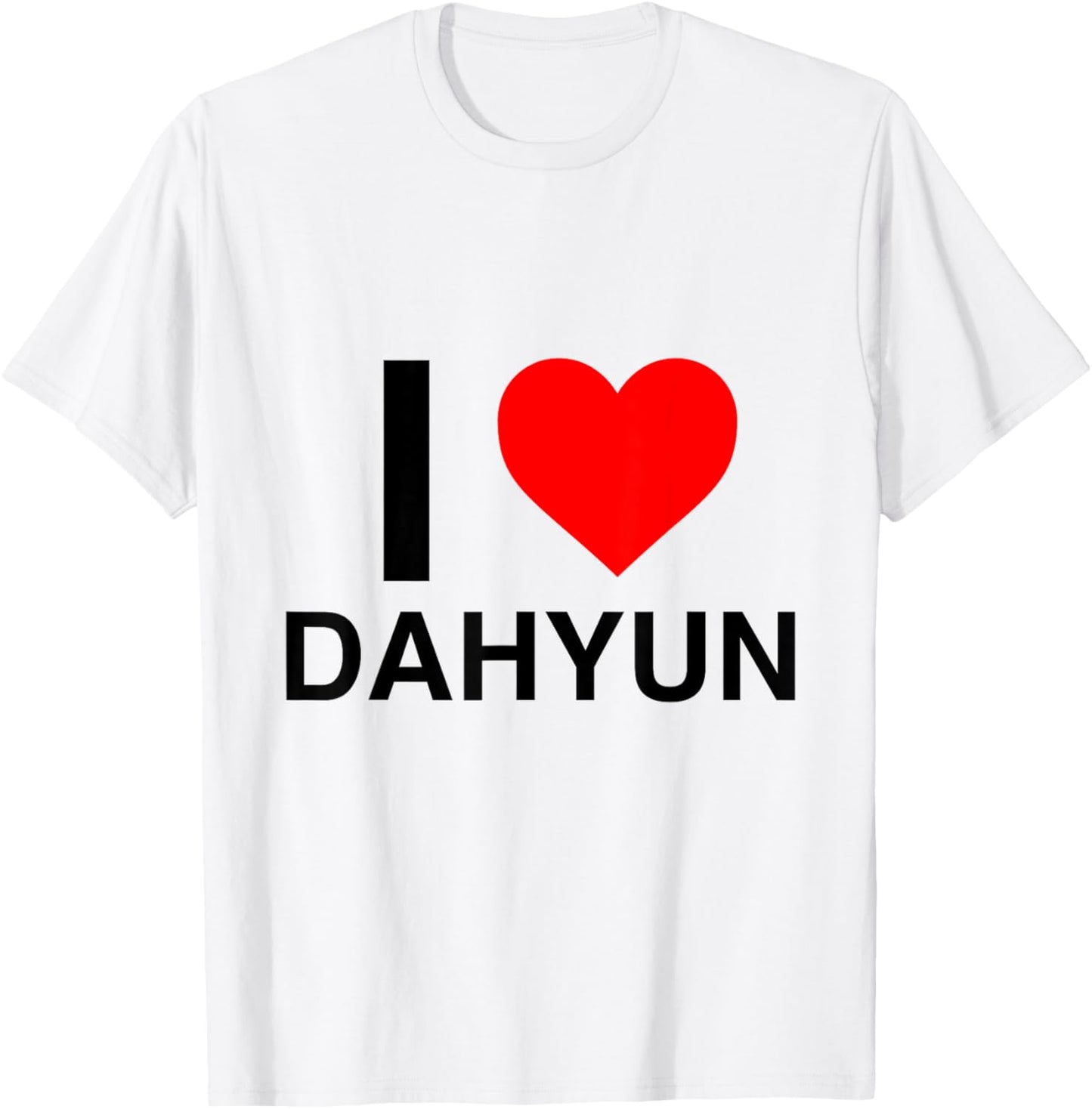 I Heart Dahyun T-Shirt - T-Shirt | White