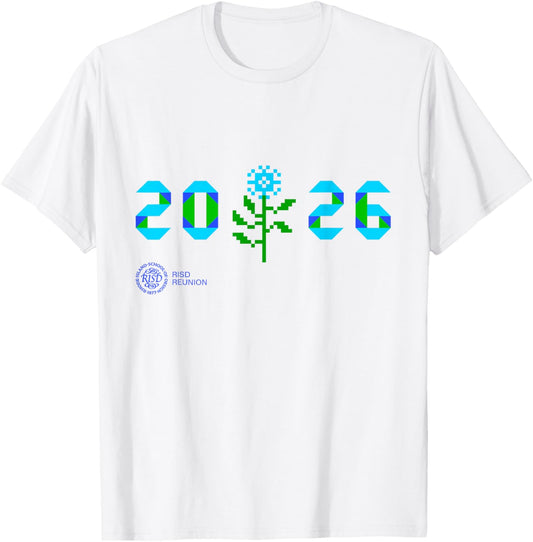 2026 Rhode Island School of Design Reunion T-Shirt - T-Shirt | White