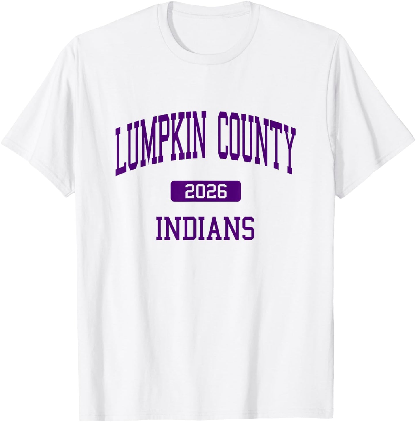 Lumpkin County High School Class of 2026 Dahlonega GA T-Shirt - T-Shirt | White