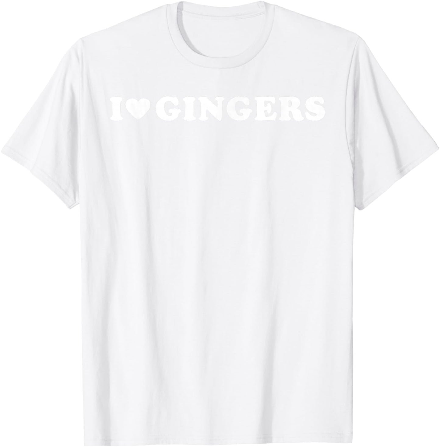 I Love Gingers Funny St Patrick's Day Dibs on The Ginger T-Shirt - T-Shirt | White